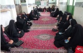 برگزاری جلسات سواد رسانه ای در حوزه ریحانه الزهرا ملایر در راستای کنگره ۸۰۰۰ شهید استان همدان