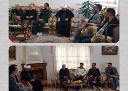 سرکشی و اهداء نشان سرو به خانواده معظم شهدای عملیات مرصاد شهرستان تویسرکان
