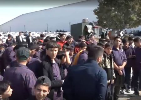 حضور پرشور دانش آموزان همدانی در دوازدهمین نمایشگاه بین المللی کتاب دفاع مقدس
