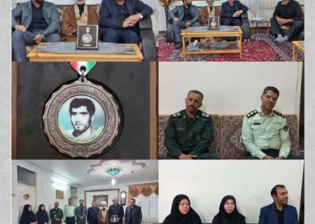 سرکشی و اهداء نشان سرو به خانواده معظم شهیدان معصومی “روستای شاهنجرین”