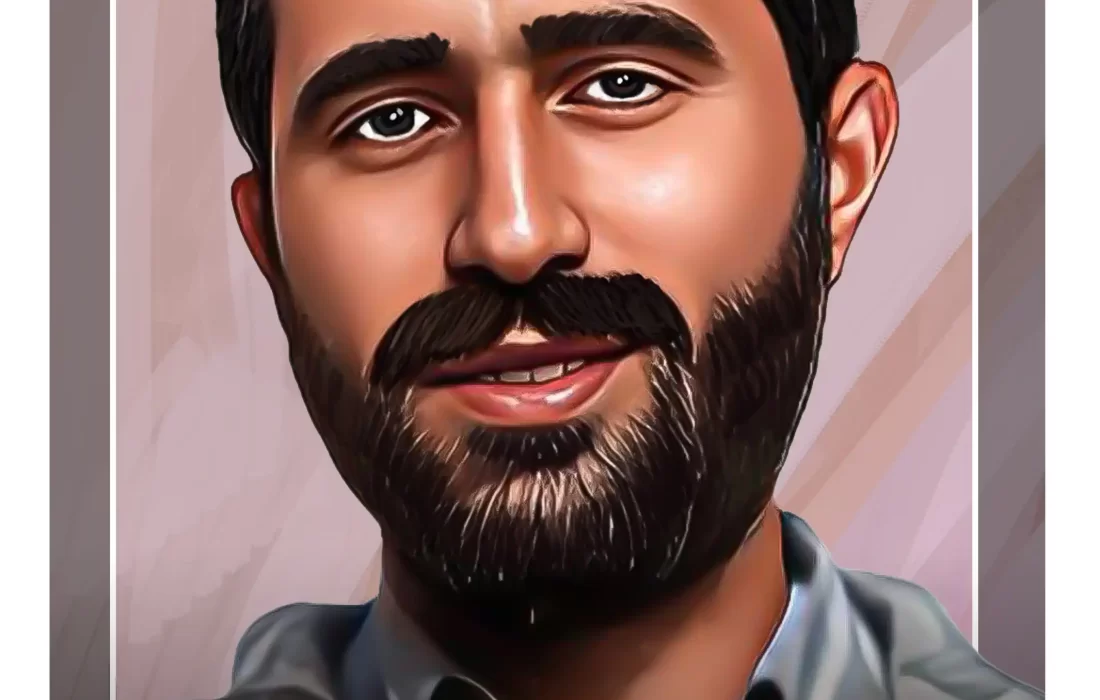 نقاشی شهید رضا شکری پور