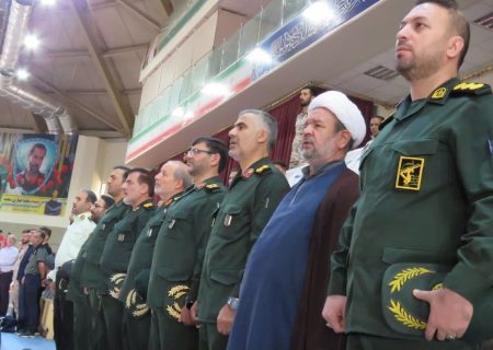 آیین افتتاحیه دومین دوره مسابقات فوتسال بسیج قرارگاه مرکزی امام حسین علیه السلام
