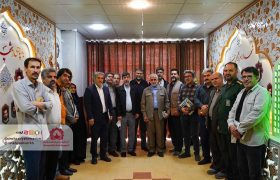 نشست مدیرکل و کارکنان صدا و سیما مرکز همدان با دبیر اجرایی و اعضا ستاد کنگره ملی هشت هزار شهید استان همدان
