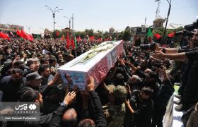 گزارش تصویری | تشییع “رفیق خوب خدا” در همدان