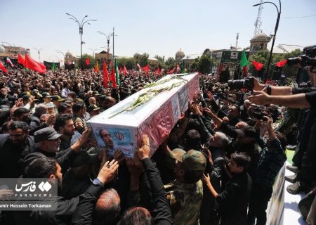 گزارش تصویری | تشییع “رفیق خوب خدا” در همدان
