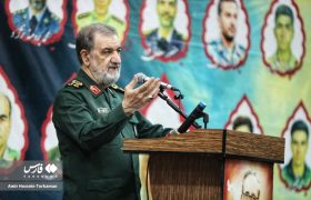 مراسم چهلم شهدای اقتدار در همدان