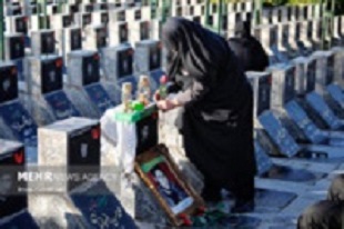 مراسم گرامیداشت سالگرد شهید همدانی در گلزار شهدای همدان