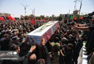 گزارش تصویری | تشییع “رفیق خوب خدا” در همدان