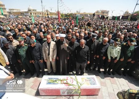 تشییع “رفیق خوب خدا” در همدان