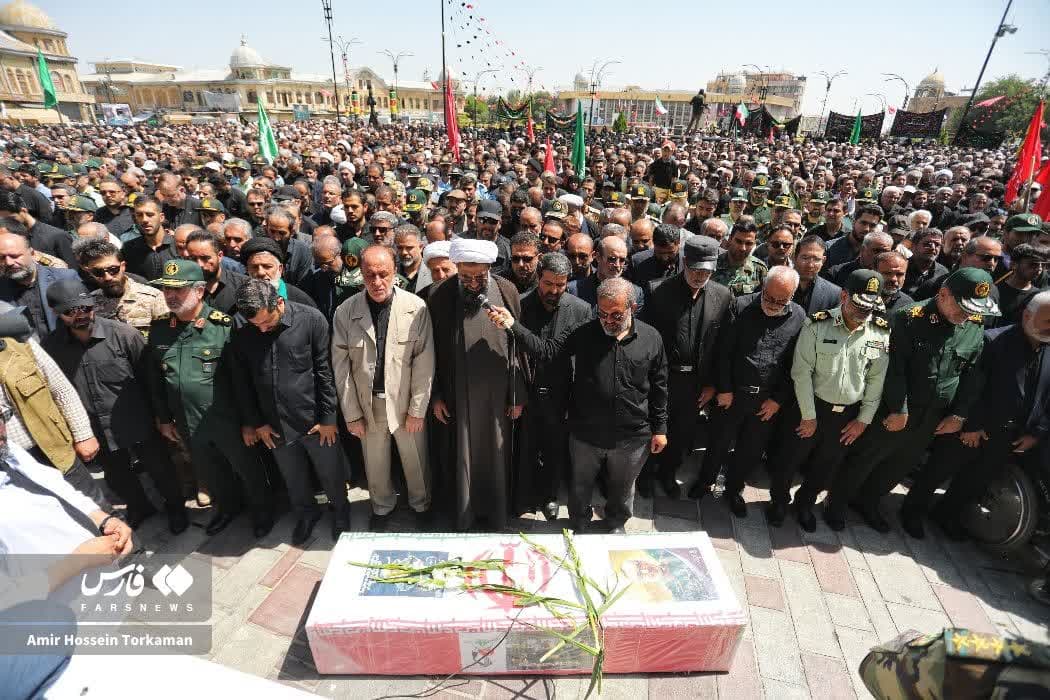 تشییع “رفیق خوب خدا” در همدان